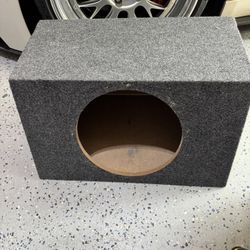 Single 12 Inch Sealed Subwoofer Enclosure Box
