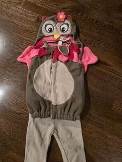 Old Navy Fleece Owl Costume 12-12M
