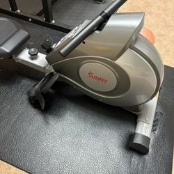 Home Gym Equipments (Rower, pull-up, And Lower Back Stretch)