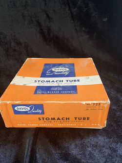 Vintage davol stomach tube(ff)