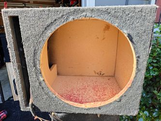 15" subwoofer box