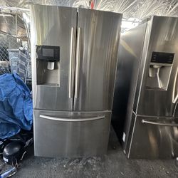 Samsung French Door Stainless Steel Fridge We Deliver And Install👨🏻‍🔧🚚