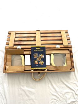 Brand new in the crate limited edition sport craft Heritage collection, horseshoe gaming set. Retails for $95.