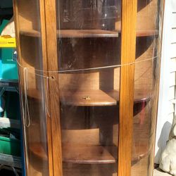 Glass Display Case ($150)
