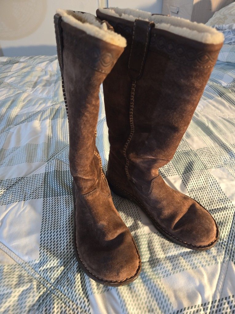 Ugg Leather Tall Boots