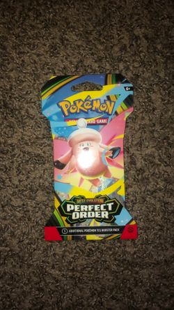 Pokemon Perfect Order Sleeved Booster Pack!