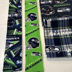 Seahawks Scarves With Pockets, Custom Scarves With Side Material