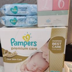 PAMPERS DIAPERS, WIPES & EXTRAS