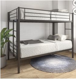 Twin over twin bunk bed