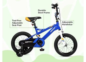 Kids Bike, 14 Inch Children Bicycle for Boys Girls Toddler Coaster Brake