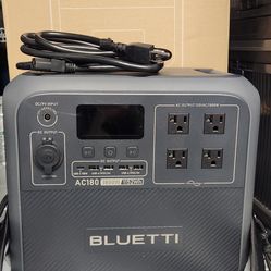 Bluetti AC180 Portable Power Station