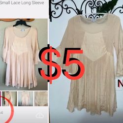 $5 Like New Beautiful Pencil Dress size Large in mint condition,smoke free home only $5 cash pickup in Boca Raton meet in public Dunkin’ Donuts in Lyo