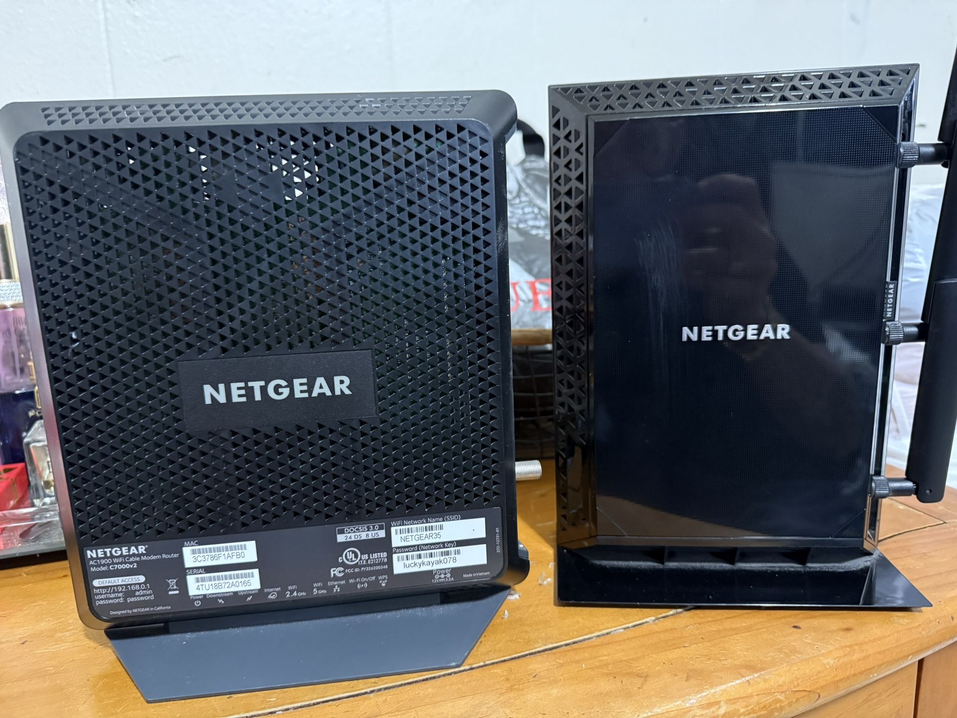 Netgear Modem And Router 