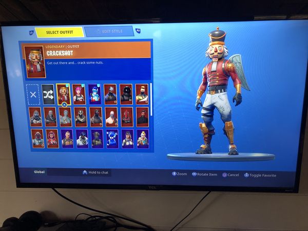 fortnite crackshot account - fortnite crackshot account