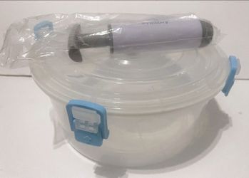 PrintDry Vacuum-Sealed Filament Container w/ Pump - 2pc