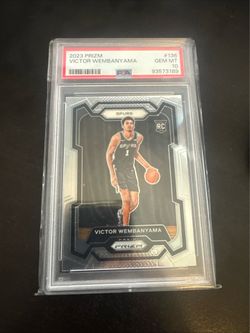 2023-24 Panini Prizm Victor Wembanyama #136 Base Card PSA 10