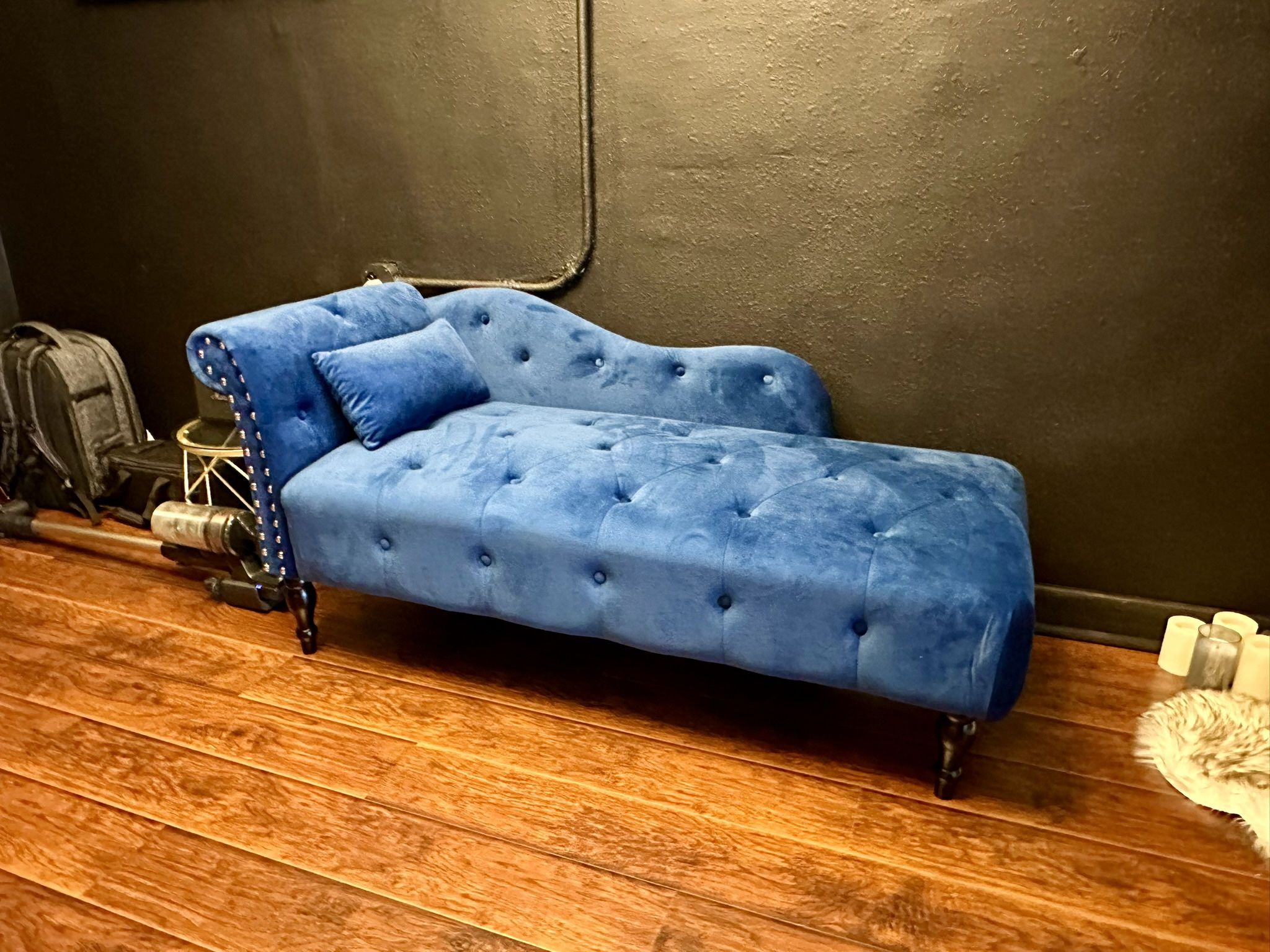 Blue Chaise Lounger
