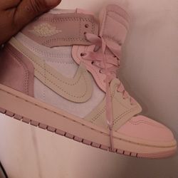 Jordan 1 Satin Pink Laces