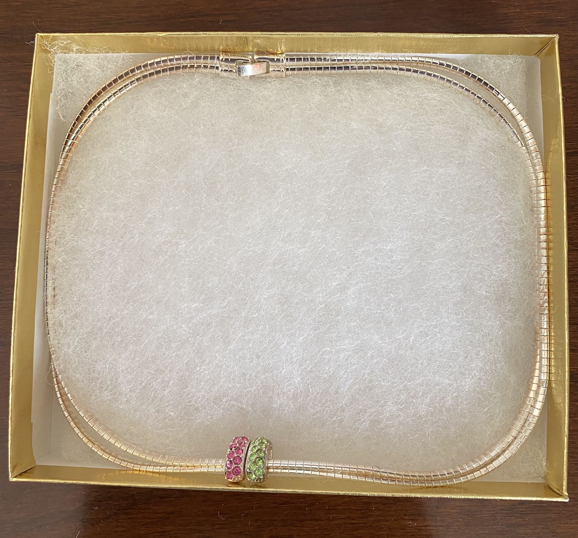 Silver Choker Necklace