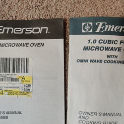 Vintage Microwave Oven Manuals - Free