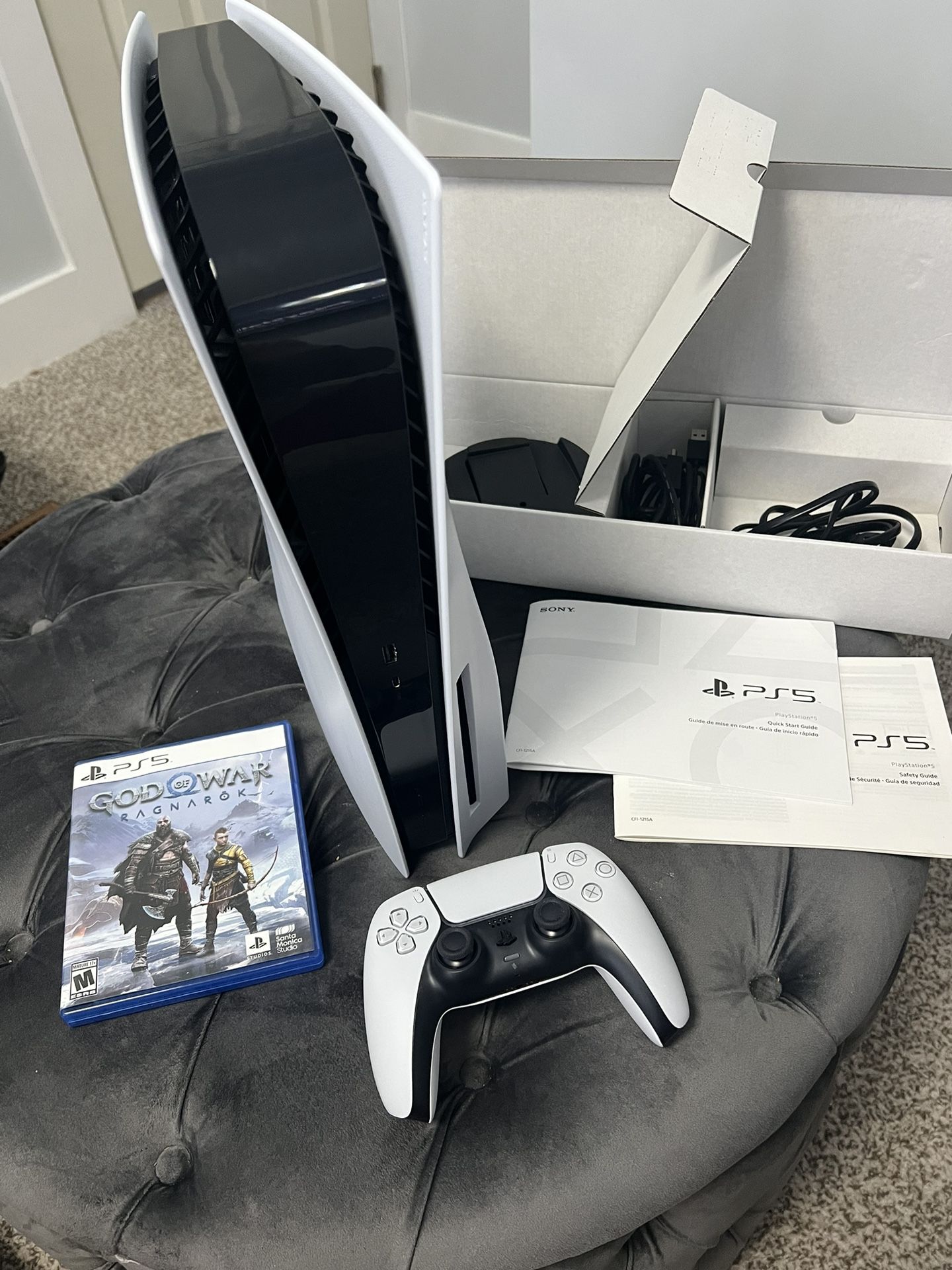 PS5 With God Of War Game