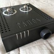 Pathos Aurium Tube Hybrid Headphone Amplifier Black Used Original Box