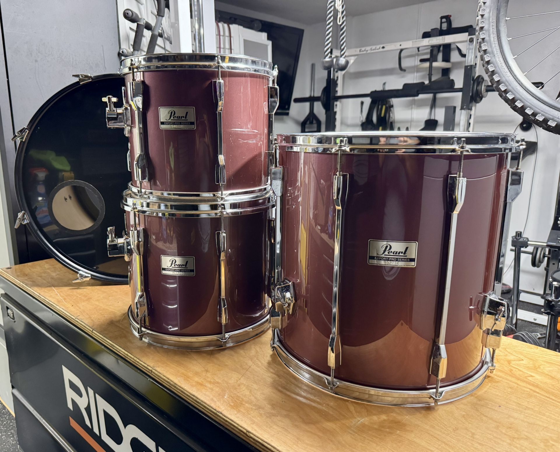 Vintage Pearl Export PRO Drumset