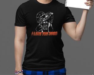 Marvel Avengers Endgame Iron Man & Tony Stark I Love You 3000 Black T Shirt