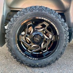 20X10 Rims And Tires 33 1250 20