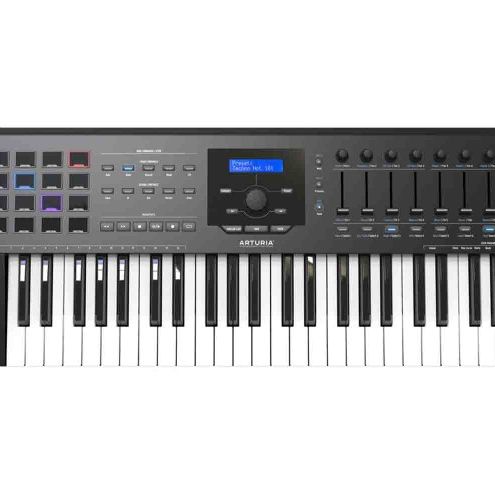 Arturia 230621 KEYLAB MkII 49 Professional MIDI Controller and Software (Black)