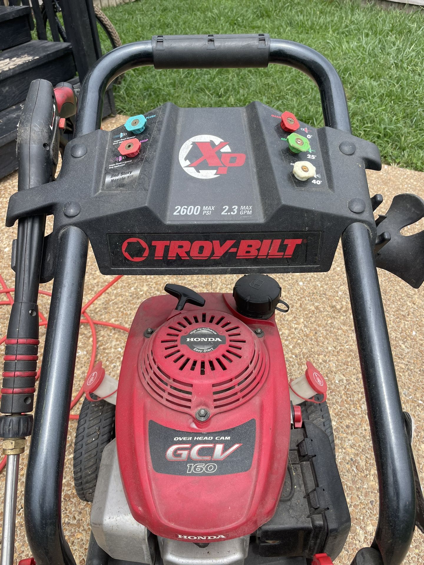 Honda Troy-Bilt Gas Pressure Washer