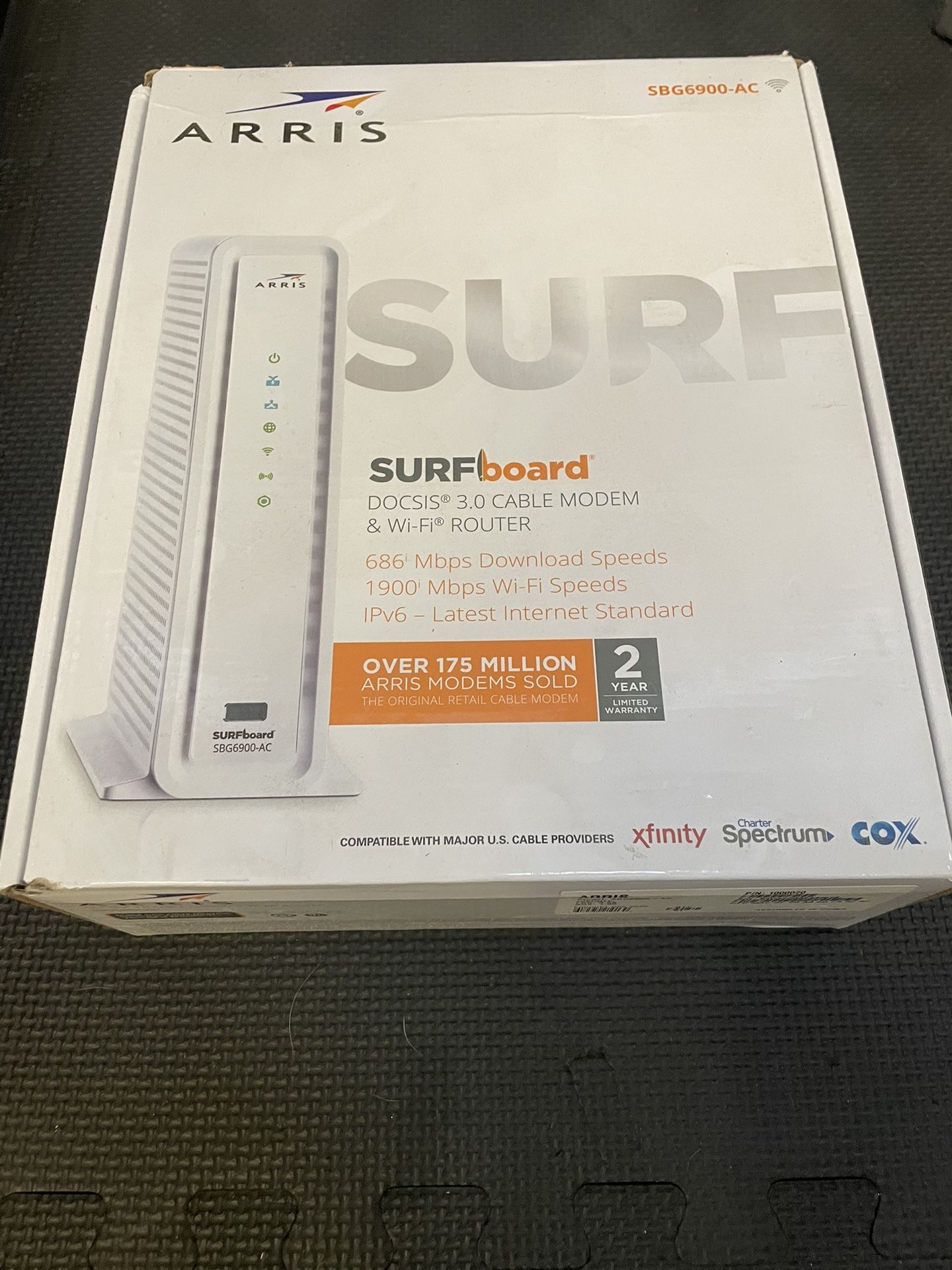 Surfboard DOCSIS 3.0 Cable Modem & Wifi Router