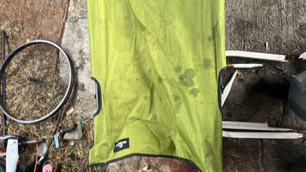 Green Folding Camp Chair