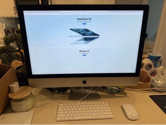 Apple IMac 2 TB storage with keyboard and mouse!