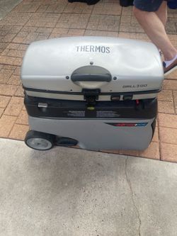 Fire & ice grill & ice chest