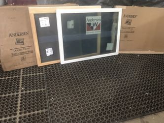 New Anderson Double Hung Window Sash’s Tops /Bottoms