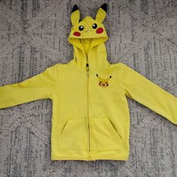 Pikachu Pokemon Jacket Size 5 Kids
