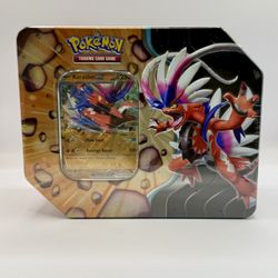 Pokemon TCG Slashing Legends Tin Koraidon Ex Pokemon Tin Set NEW FACTORY SEALED