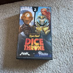 Dice Throne Season 1 Rerolled Monk And Paladin Characters 