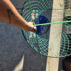 Crab Net With Hook