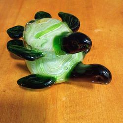 Two Turtles Floating