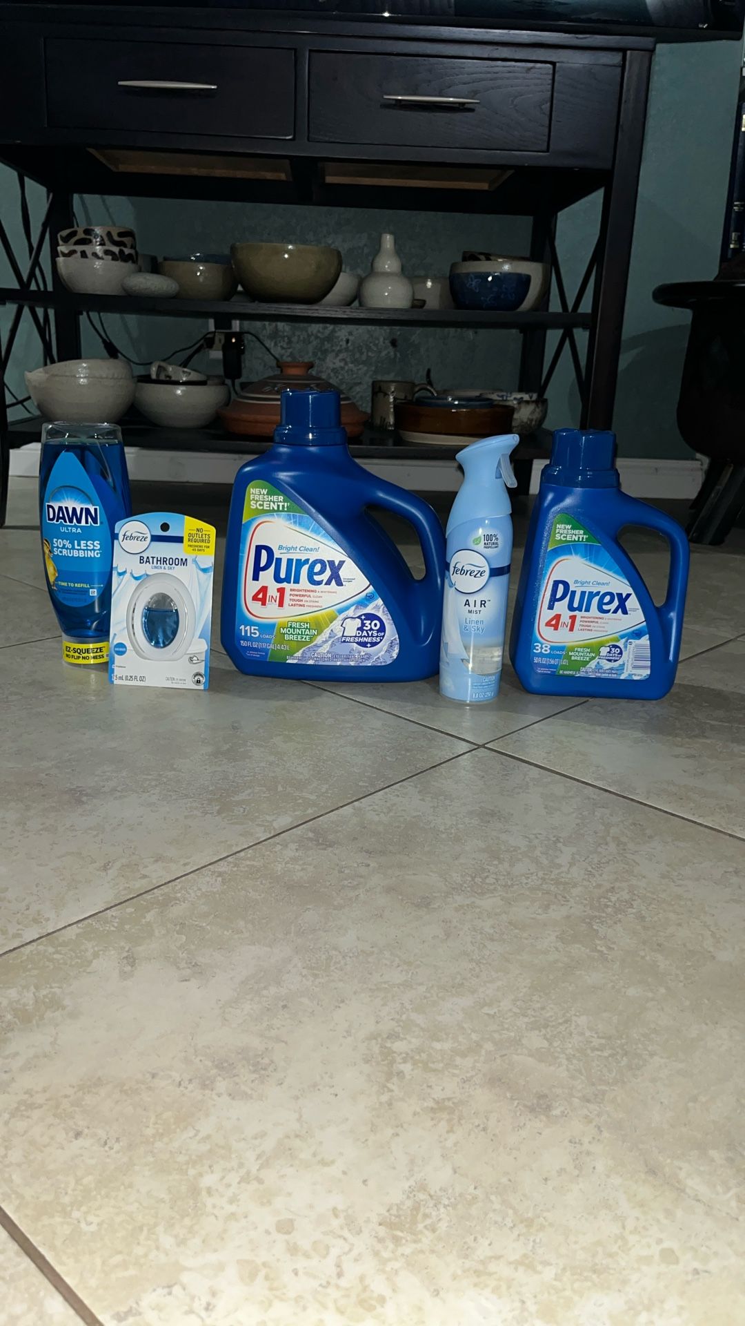 Purex, Febreze, Dawn