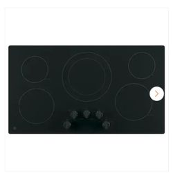 GE

36 in. Radiant Electric Cooktop Built-in Knob Control in Black with 5 Elements


