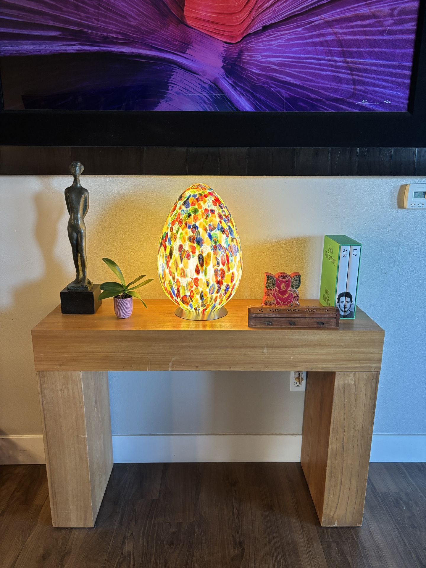 Wood Console 