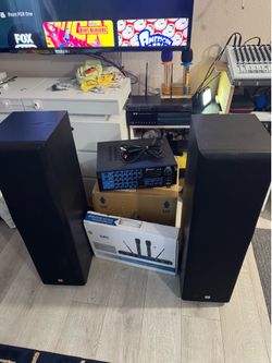 Karaoke system 2x JBL E60 Plus DX99 DTech Units + Brand-New WWMU-346