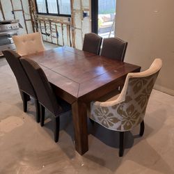 Dining Room Table and Chairs
