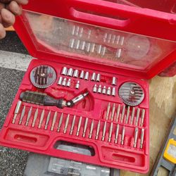 BULK LOT! 2 Complete Socket & Screwdriver Bit Sets (Ohio Forge + Alltrade Style)