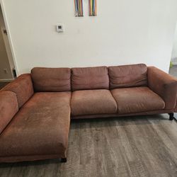 FREE Large Red Couch FREE ikea