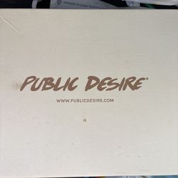 Public Desire Pink heels