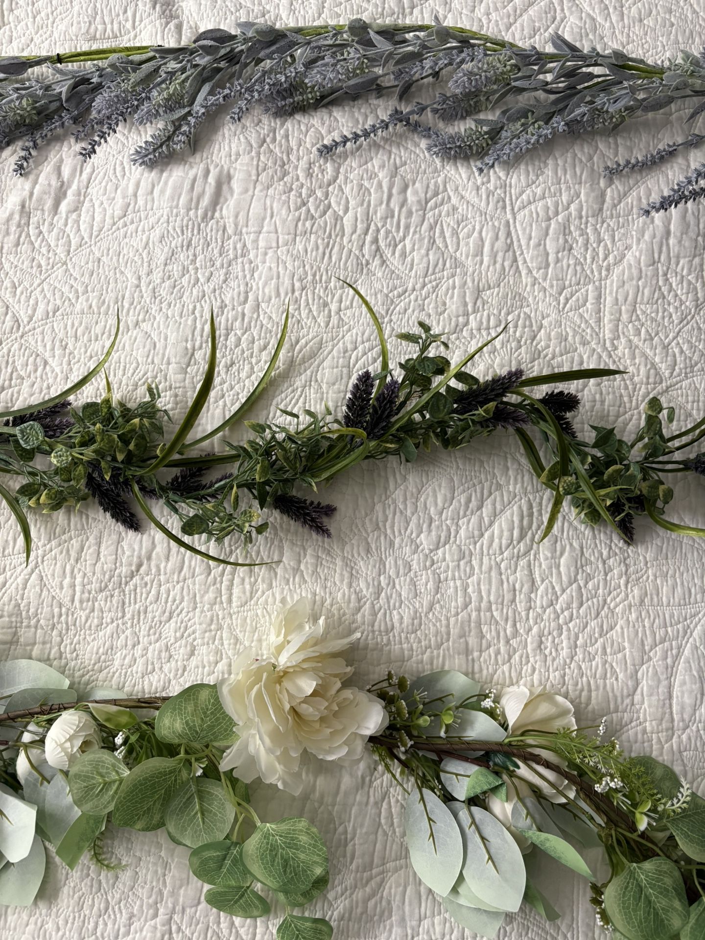 Faux Floral Garland — New